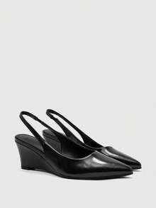 CUCCOO BIZCHIC Ladies Summer Graduation Shoes, Dinner Shoes, Holiday Shoes, Spring Summer Shoes, Spring Summer Easter Shoes - Black - View 1