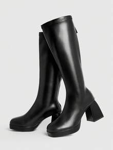 CUCCOO LuxiPop Women's High Boots - Black - View 5