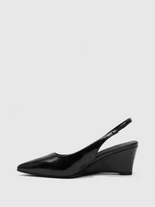 CUCCOO BIZCHIC Ladies Summer Graduation Shoes, Dinner Shoes, Holiday Shoes, Spring Summer Shoes, Spring Summer Easter Shoes - Black - View 3