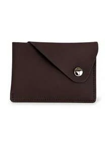 Haus Hana 1Pc Minimalist Envelope Card Holder, Snap Button Faux Leather Business Card Case, Slim Portable Credit Card Wallet, Lightweight Name Card Organizer For Office, Travel, Daily Use & Gift - multicolor - View 15