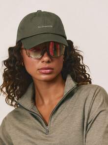 GLOWMODE Blend Trail Cap With Embroidery & Adjustable Back Closure Hiking Camping Walking Running Daily Active Wear - Army Green - View 7