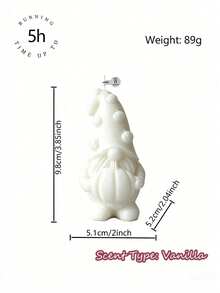 Muroi Mono Autumn Limited Edition Pumpkin Goblin Aromatherapy Candle, Vintage Atmosphere Tabletop Decorative Ornament, Fried Dough Twists Braids, 2 Designs Of Holding Pumpkins, Suitable For Thanksgiving And Autumn Harvest Festivals As Gifts - Pumpkin Genie - View 12