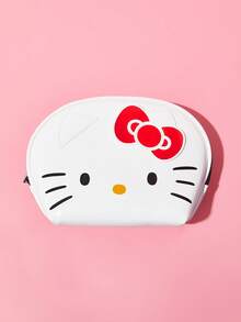 HELLO KITTY AND FRIENDS | SHEIN 1個可愛白色化妝包 - 白色 - 查看 7