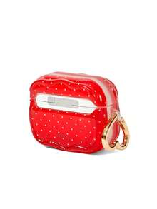 Betty Boop x SHEIN Funda de protección anti-caída con patrón de dibujos animados para auriculares Bluetooth con colgante, apta para iPod - Multicolor - Ver 4
