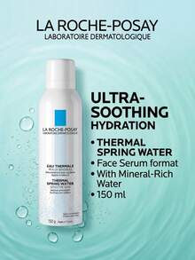 La Roche-Posay Thermal Spring Water 150 Ml – Facial Spray, Soothing, For Sensitive Skin, Fragrance-Free, Mineral-Rich Water, Suitable For After Sun Relief - Clear - View 1