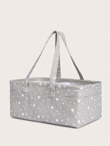 SHEIN 1 Portable Mommy Diaper Storage Bag - Multicolor - View 6