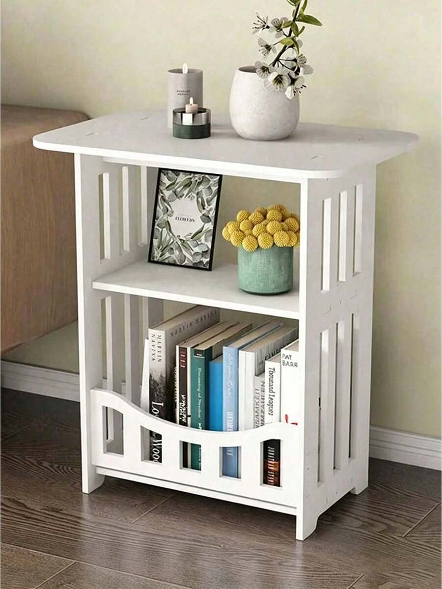 1pc Home Living Room Mini Small Square Table Creative Simplicity Small House Square Nordic Tea Table Bedside Table Small Table