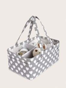 SHEIN 1 Portable Mommy Diaper Storage Bag - Multicolor - View 2