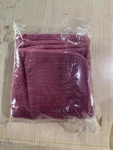Ultra Super Soft Coral Fleece Bath Towel Quick Dry Absorbent Thick Face Towel Home Bathroom Gift Set Large Oversized Lightweight Skin Friendly Fade Resistant - Purple - View 8