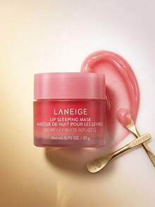 Laneige Lip Sleeping Mask Berry 20 G – Lip Mask, Moisturizing, For Dry Lips, Berry, Pink, Vitamin C, Suitable For Nighttime Skincare Routine - Berry - View 5
