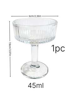 10 Ounce (Approx. 283.5g) Ribbed Coupe Glass Unique Martini And Cocktail Glass Set, Suitable For Wine, Champagne, Parties, And Home Use - View 13