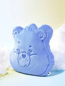 SHEIN X Care Bears 1Pc Blue Cartoon-Shaped Decorative Throw Pillow, Can Be Used With Sofa, Car - Blue - View 2