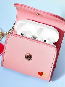 SHEIN X Care Bears Earphone Case - Pink - View 2