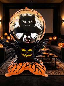 Halloween Skeleton Witch Balloon, Suitable For Use In Creating Halloween-Themed Party Scenes For Courtyards, Gardens, And Outdoor Lawns. - Halloween dead branches - View 10