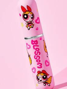 THE POWERPUFF GIRLS X SHEIN 5ml/0.2oz 可重複填充噴霧瓶，可愛卡通糖果色，附自動底部注壓泵，可重複使用香水瓶，迷你便攜化妝品瓶，透明視窗，友誼、愛心、星星、PPG、花朵、Babbles、Buttercup、Y2K風格 - 彩色 - 查看 5