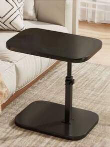 1PC Standard Size Adjustable Height Tilting Desktop Mobile Laptop Side Table With Smooth Rolling Casters Sturdy Metal Frame Easy Carry Portable Multi-Functional Ergonomic Non-Slip Base Durable Lightweight For Home Office - Multicolor - View 11