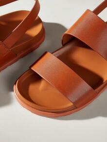 HighSole New Summer Fashion Versatile Women Flat Sandals - Brown - View 8