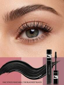 MAC M.A.C Stack Mascara Black 12 Ml – Mascara, Volumizing, For Makeup Enthusiasts, Black, Suitable For Daily Makeup Routine - Black - View 3