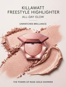 Fenty Beauty Diamond Bomb All-Over Diamond Veil Rose Rave 8 G – Highlighter, Shimmering Finish, For Women, Rose Gold, Suitable For Face And Body Makeup - Rose Rave - View 1
