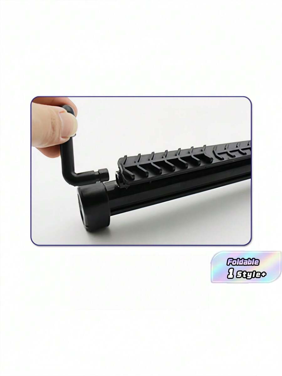 Universal Foldable Metal A Frame Instrument Stand For Guitar Ukulele Violin Non Slip Stable Portable Compact Holder For All Guitars - Black - View 1