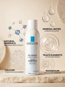 La Roche-Posay Thermal Spring Water 150 Ml – Facial Spray, Soothing, For Sensitive Skin, Fragrance-Free, Mineral-Rich Water, Suitable For After Sun Relief - Clear - View 2
