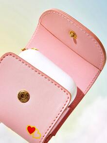 SHEIN X Care Bears Earphone Case - Pink - View 4