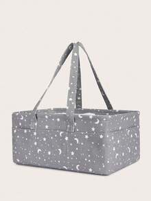 SHEIN 1 Portable Mommy Diaper Storage Bag - Multicolor - View 7