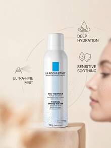 La Roche-Posay Thermal Spring Water 150 Ml – Facial Spray, Soothing, For Sensitive Skin, Fragrance-Free, Mineral-Rich Water, Suitable For After Sun Relief - Clear - View 3
