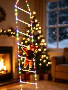 Ladder Light , USB Powered. Perfect For Parties, Indoor And Outdoor Use. Great For Decorating Windows, Gardens, Homes And Walls, Also A Nice Gift Choice. - Multicolor - View 2
