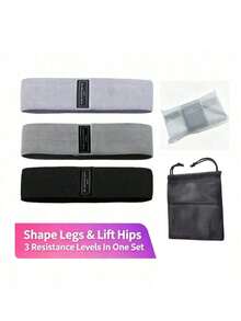 3PCS Yoga Resistance Band Gym Accessories,Sport, Gym, Home Exercise, Strap Gym, Resistance Bands - Multicolor - View 8