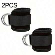 1/2pcs Ankle Strap For Rope Equipment And Resistance Bands, D-Shaped Loop Ankle Strap, Adjustable Looseness, For Home, Gym, And Leg Muscle Training - Multicolor - View 16