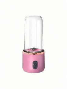 Teckwe Single/Dual-Cup USB Rechargeable Juicer, Fresh Juice Cup With Sports Lid. Multifunctional Portable Juicer Cup, Functioning As A Fruit Blender, Drink Maker And Smoothie Maker. Built-In 1500mAh Battery. USB Cable Not Included. - one size fits all - View 13