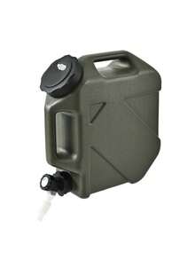 1pc Portable Outdoor Water Container With Tap, Large‑Capacity Water Storage Jug For Camping Car Travel - Multicolor - View 12