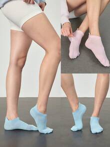 GLOWMODE 3 Pairs Arch Support Everyday Socks Gym - Multicolor - View 7