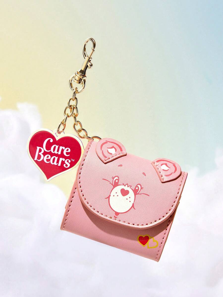 SHEIN X Care Bears Earphone Case - Pink - View 1