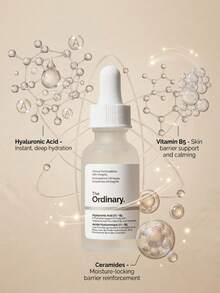The Ordinary حمض الهيالورونيك 2% + فيتامين ب5 مع السيراميدات 30 مل - واضح - مشاهدة 2