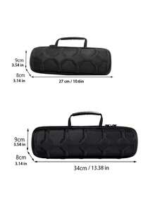 1 buah, Tas Penyimpanan Jam Tangan dengan 4/5 Tempat Kartu, Kotak Penyimpanan Jam Tangan Portabel, Hitam, Dengan Pegangan, Penting untuk Perjalanan, Cocok Sebagai Hadiah, Cocok untuk Pria dan Wanita, Tahan Gores, Tahan Benturan, Tahan Debu, Tahan Aus dan Tahan Guncangan - Hitam - View 7