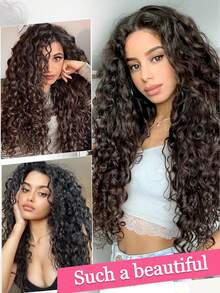 10PCS Ekstensi Rambut Gelombang Air Jepit Rambut Manusia Asli 16-20" Ekstensi Rambut Manusia untuk Wanita Jepit - Natural Black - View 7