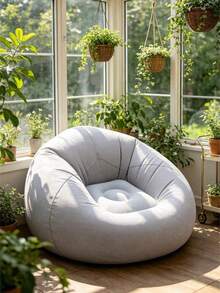 Inflatable Bean Bag Chair, Lazy Sofa - Portable Single Recliner For Indoor, Outdoor And Camping, Ideal Holiday Gift - Multicolor - View 6