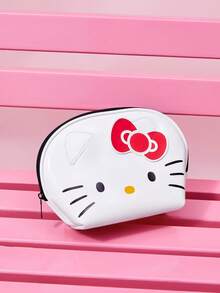 HELLO KITTY AND FRIENDS | SHEIN 1個可愛白色化妝包 - 白色 - 查看 3