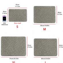 A High-Quality Eva Material Cat Litter Pad With Double-Layer Single Opening Safety Closure, Detachable And Washable Control Pad For Indoor Household Use - Silver - View 15