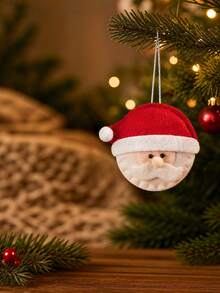 Christmas Ornaments, Santa Snowman Penguin Doll Hanging Pendants, Xmas Tree Decorations - multicolor - View 4