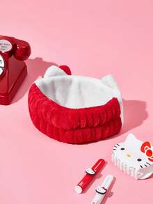 HELLO KITTY AND FRIENDS | SHEIN 毛絨可伸縮髮箍 - kitty - 查看 4