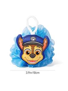 SHEIN | PAW Patrol Ultra-Soft Foam Mesh In A Fun Oversized Design With Lanyards For Bathing. - Blue - View 3