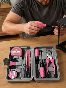 (High-Quality Tool Set), 13/24/15/18/20 Tool Sets, A Complete Full Set Of Hand Tools For Repair And Maintenance, Suitable For Household Furniture, Automobiles And Daily Maintenance. No Assembly Required, Battery Not Included. - multicolor - View 7