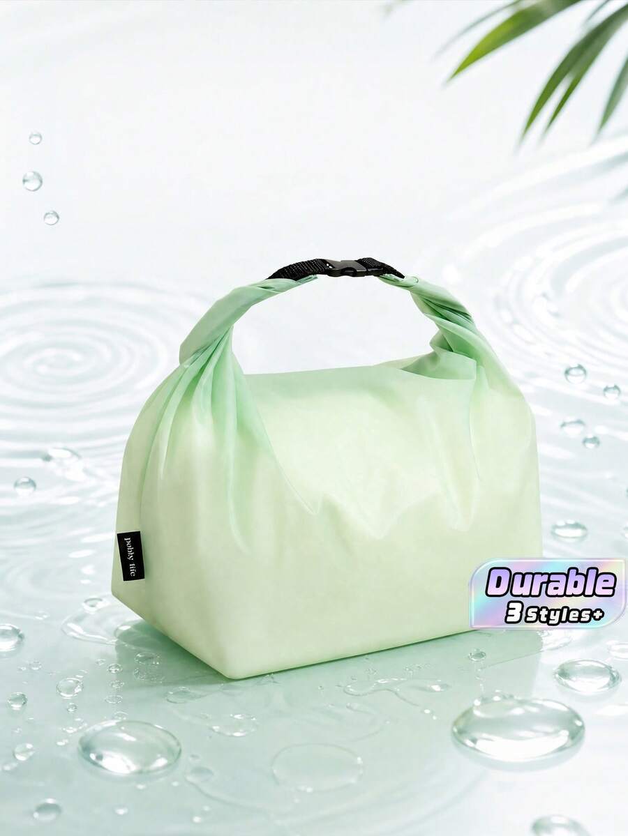 Waterproof Wash Bag Large Capacity Portable Handheld Shower Tote, Travel Outdoor Swimming Gym Toiletry Storage Bag For Bath Accessories - Multicolor - View 1