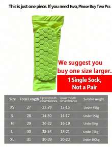 1pc Non-Slip Leg Covers, Football Socks Leg Protector, Sports Accessories(This Is Just One Piece.) You Need One Pair. Please Buy Two Pcs - Multicolor - View 25