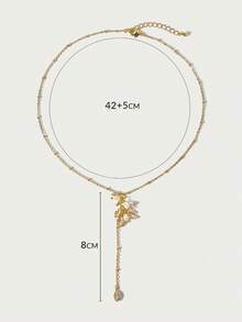 Glisma A Fashionable And Beautiful Light Luxury Elegant Necklace - multi-element - View 5