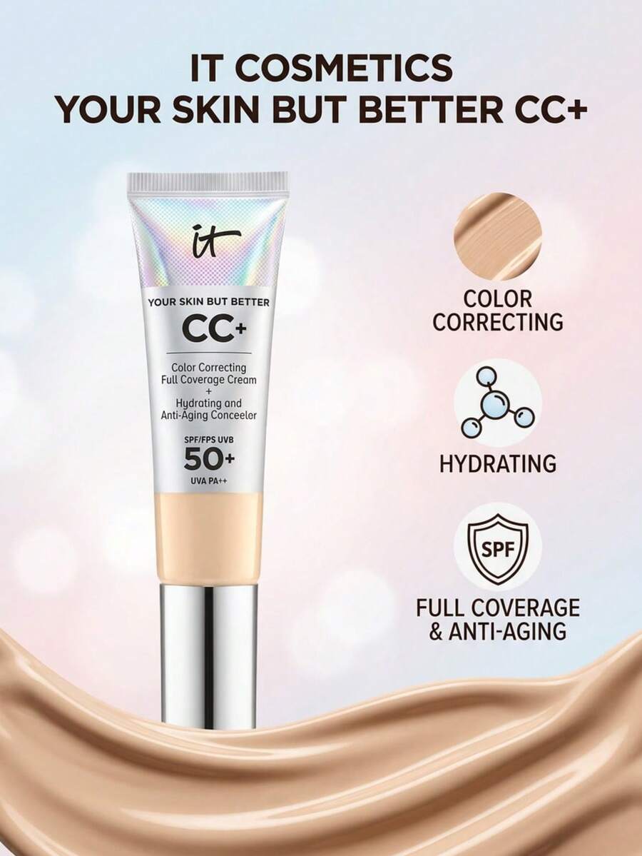 IT Cosmetics Bye Bye Under Eye Full Coverage Waterproof Concealer 30.5 Tan 12 Ml – Concealer, Anti-Aging, For Mature Skin, Tan, Suitable For Daily Makeup Routine - 30.5 Tan (C) - View 1