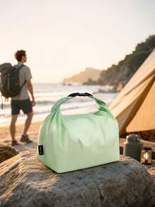 Waterproof Wash Bag Large Capacity Portable Handheld Shower Tote, Travel Outdoor Swimming Gym Toiletry Storage Bag For Bath Accessories - Multicolor - View 7